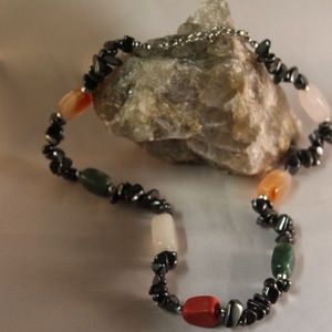 Crystal Gemstone Necklace